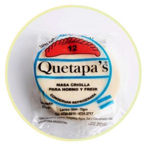 QUE TAPAS ROTISERAS CRIOLLAS X 1 DOC